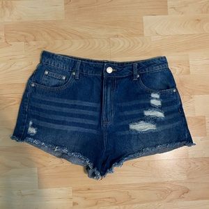 2 FOR $15 High waisted denim shorts new